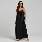 Adjustable Strap Cami Maxi Dress For Women — view 3