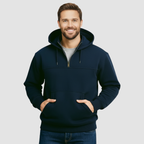 Rain Defender Loose Fit Quarter Zip Sweatshirt — view 4
