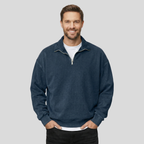 Classic Half Zip Collar Sweatshirt — view 3
