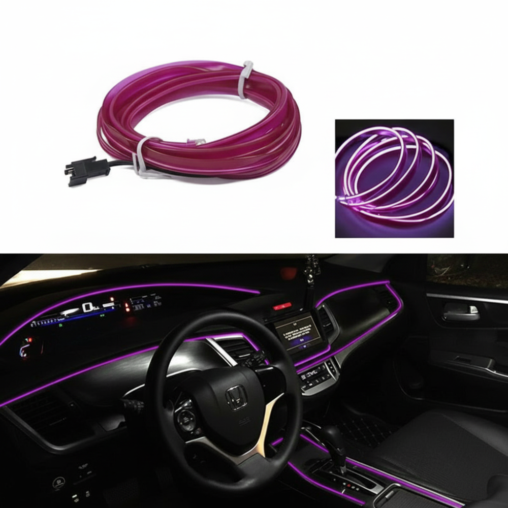 Car Interior Atmosphere Lighting Decoration LED Strip — view 6