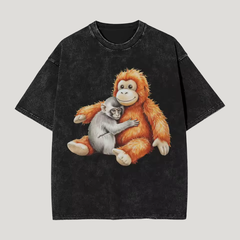 Punch Monkey And Ora Mama T Shirt — view 15