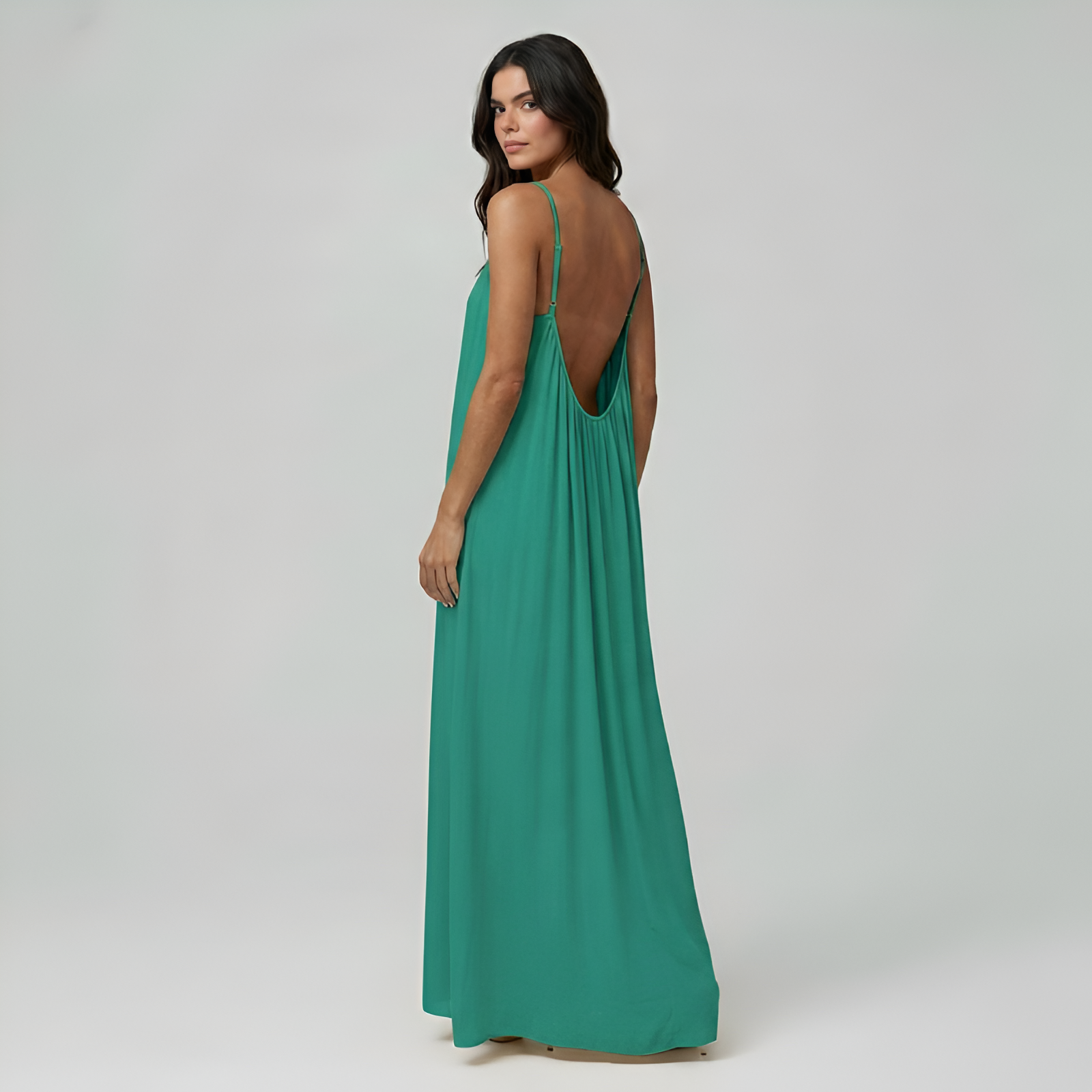 Adjustable Strap Cami Maxi Dress For Women — view 32