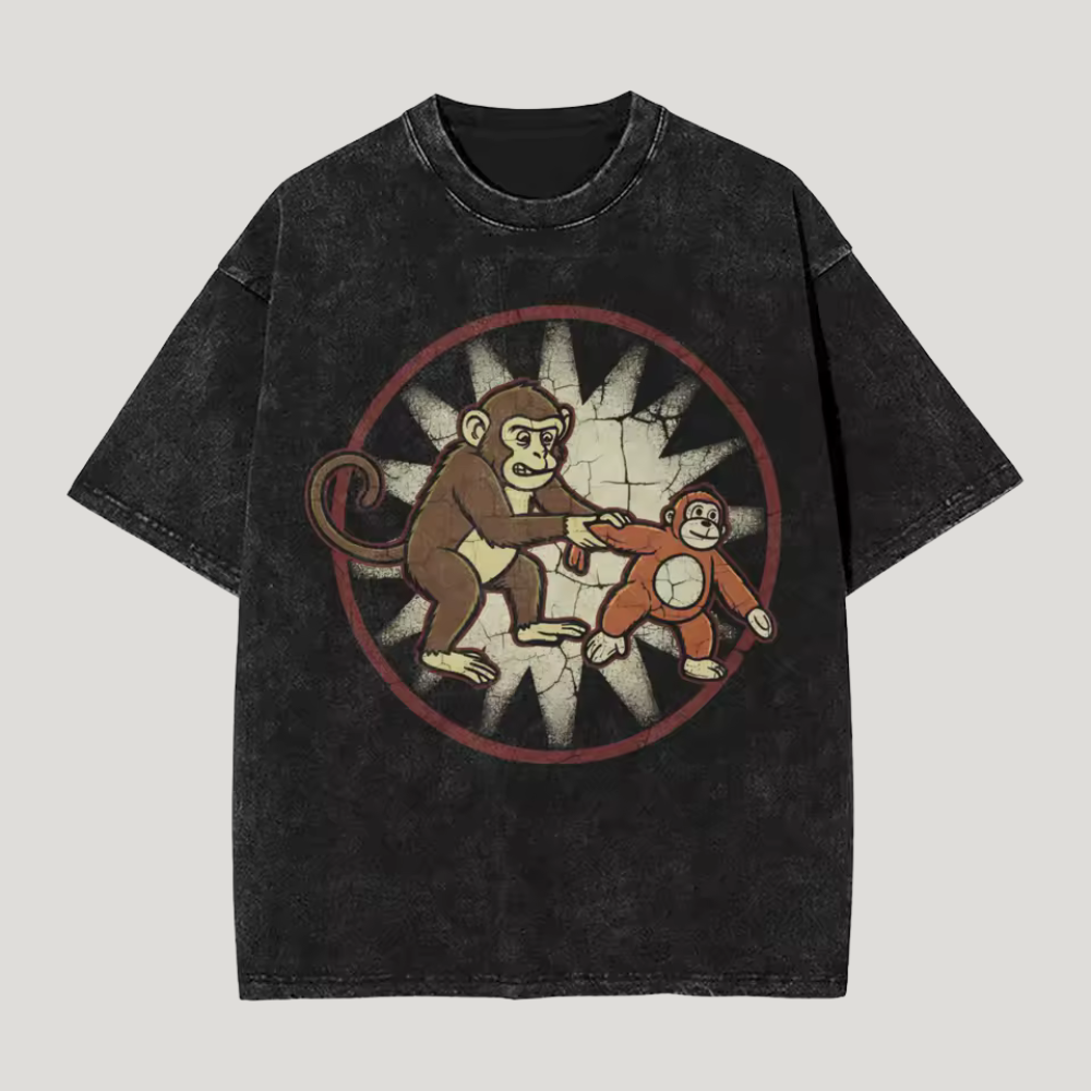 Punch Monkey And Ora Mama T Shirt — view 16