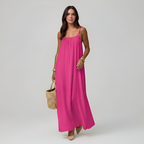 Adjustable Strap Cami Maxi Dress For Women — view 25