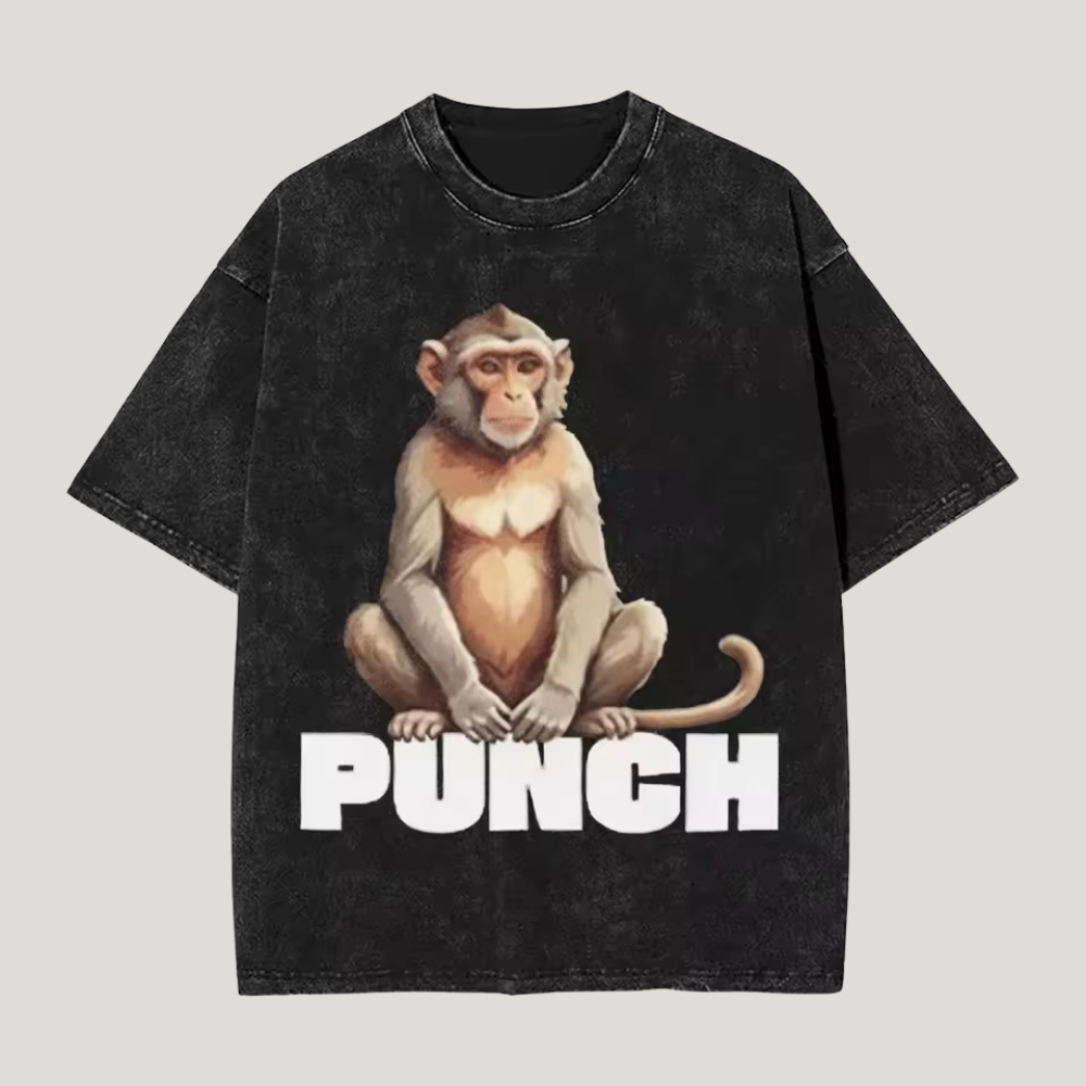 Punch Monkey And Ora Mama T Shirt — view 18