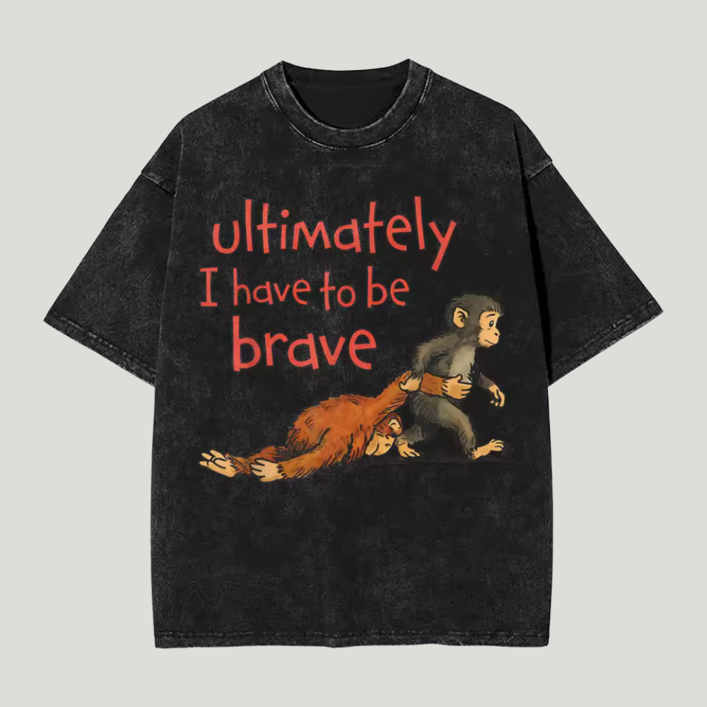Punch Monkey And Ora Mama T Shirt — view 3