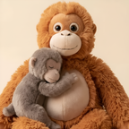 Mama Punch Monkey Plush Toy — view 4
