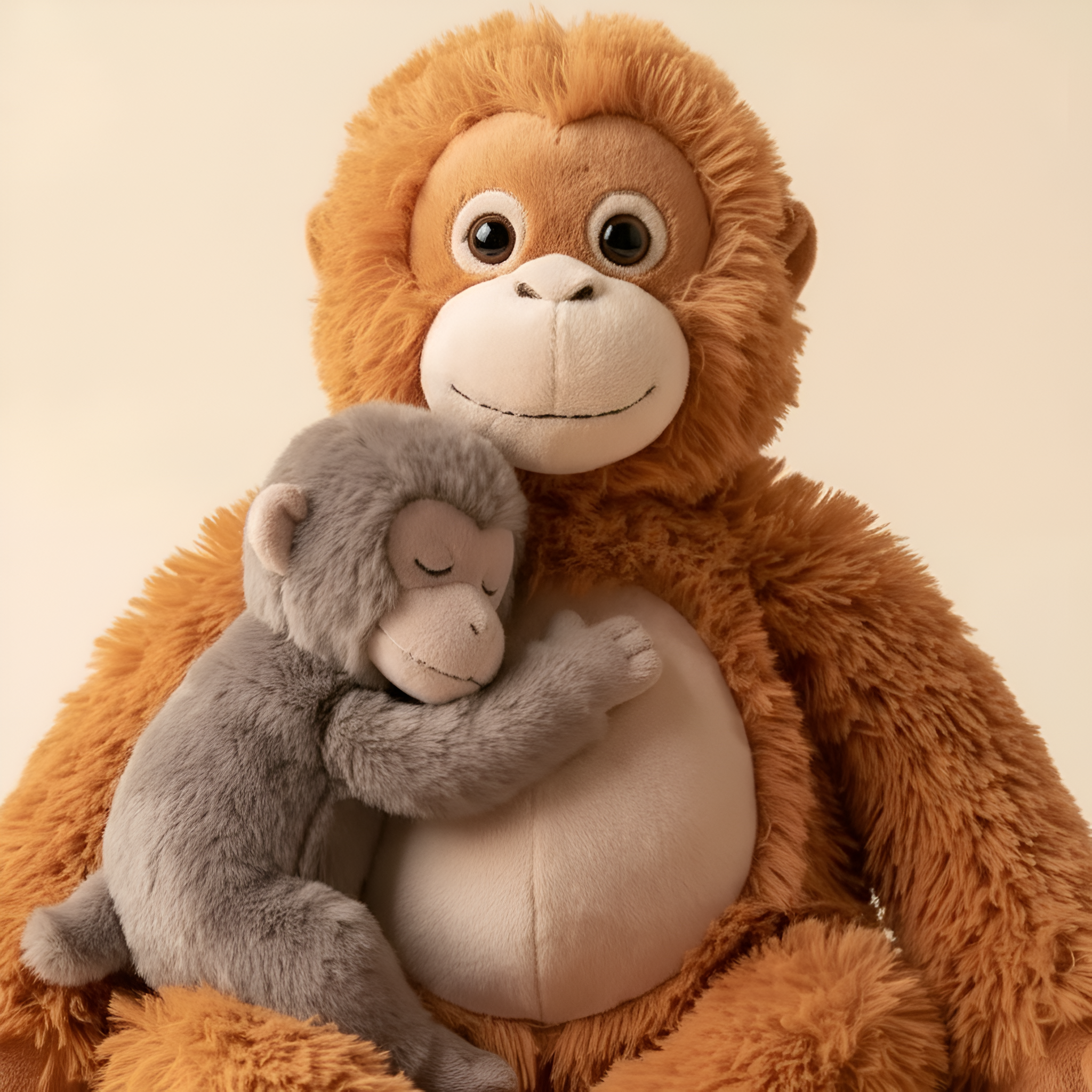 Mama Punch Monkey Plush Toy — view 4