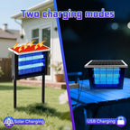 Outdoor Insect Solar Energy 4500V Electric Shock Mechanism Portable Wireless Device — view 16