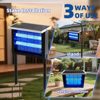 Outdoor Insect Solar Energy 4500V Electric Shock Mechanism Portable Wireless Device — view 43