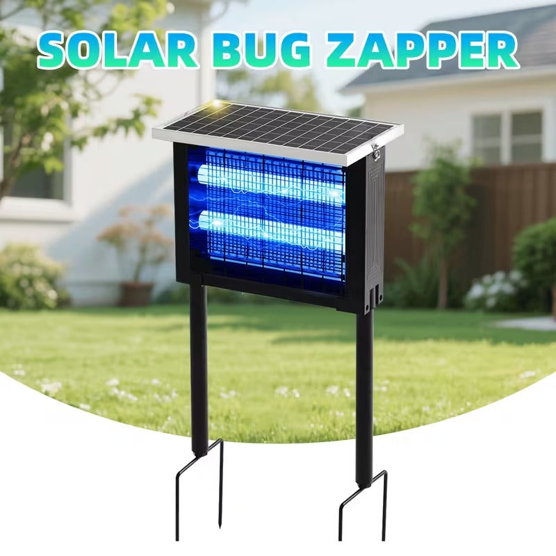 Outdoor Insect Solar Energy 4500V Electric Shock Mechanism Portable Wireless Device — view 70