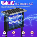 Outdoor Insect Solar Energy 4500V Electric Shock Mechanism Portable Wireless Device — view 95