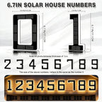 Solar Lighted House Numbers — view 4