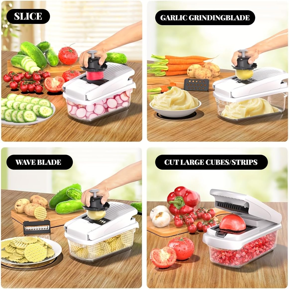 Vegetable Chopper Set of 15 — view 7