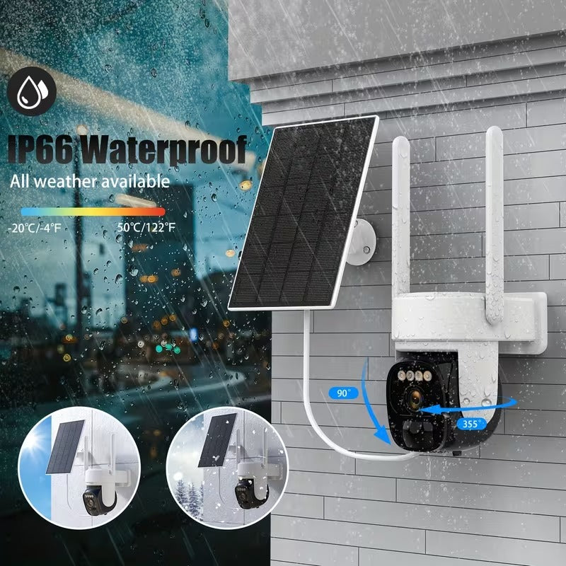 Outdoor Solar Security Camera — view 2