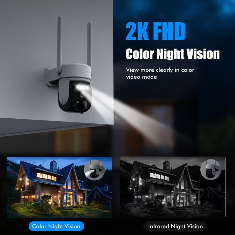 Outdoor Solar Security Camera — view 4