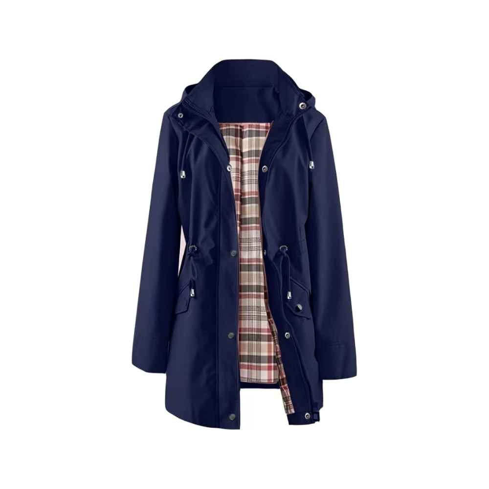 Waterproof Hooded Trench Coat — view 5