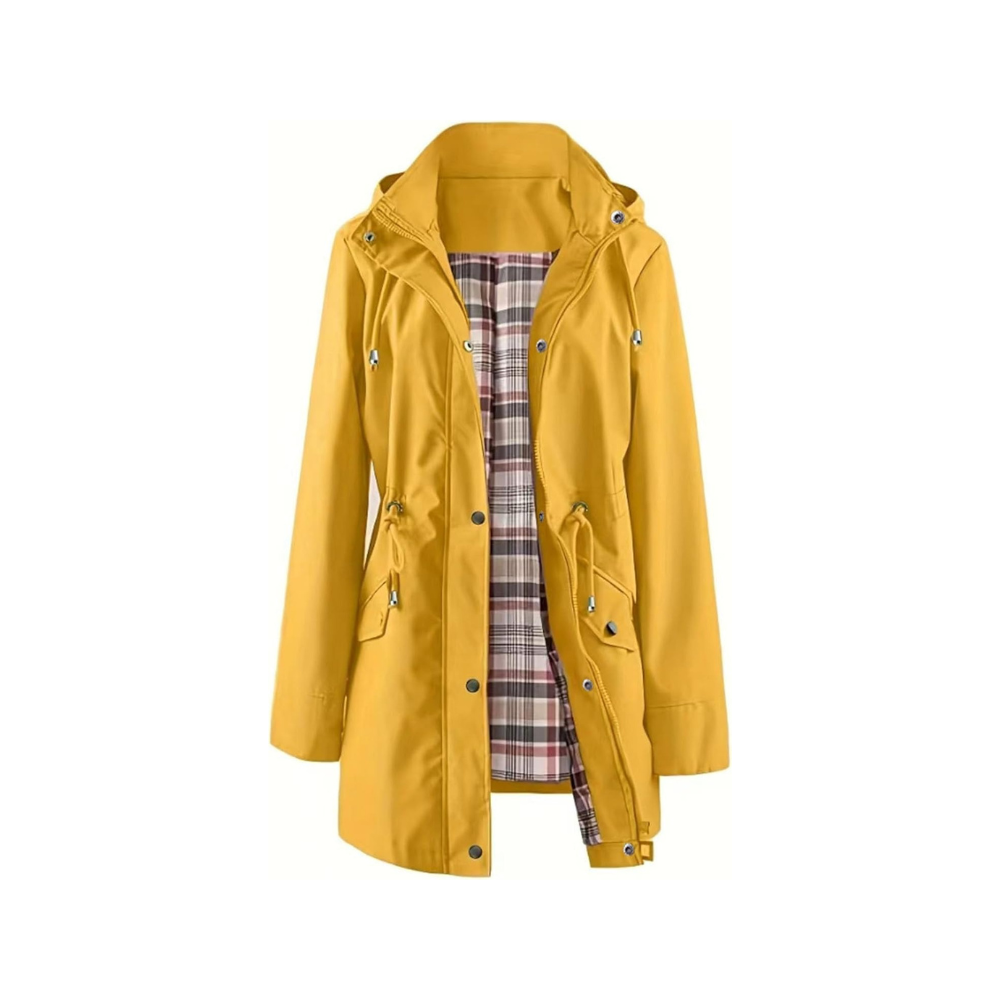 Waterproof Hooded Trench Coat — view 6