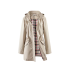 Waterproof Hooded Trench Coat — view 10