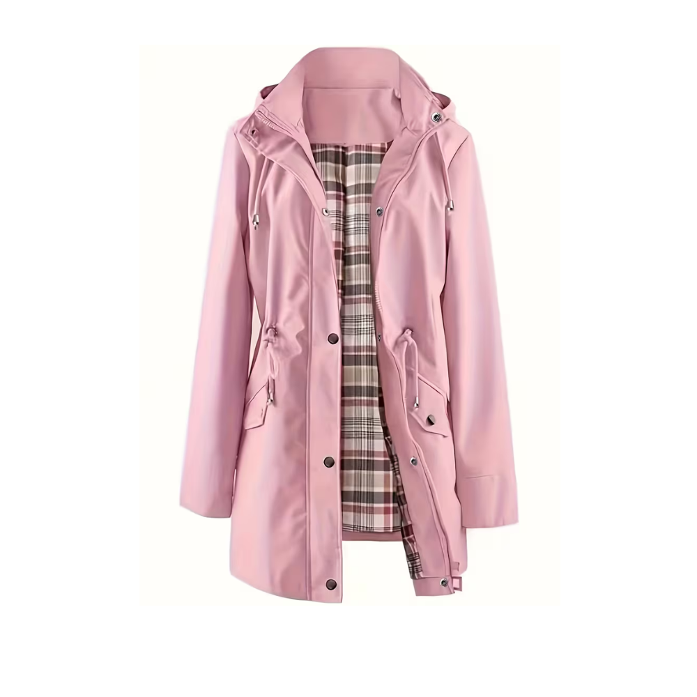 Waterproof Hooded Trench Coat — view 11