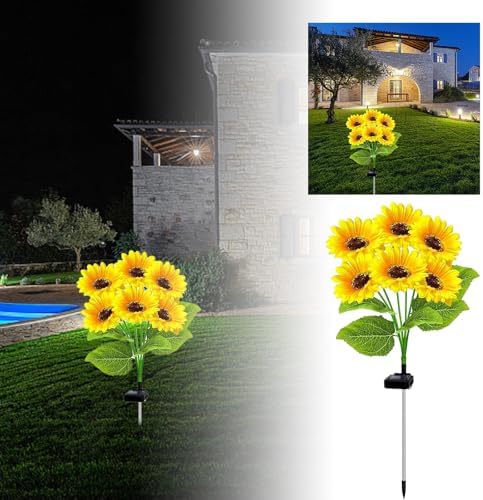 Sunflower Solar Lights — view 5