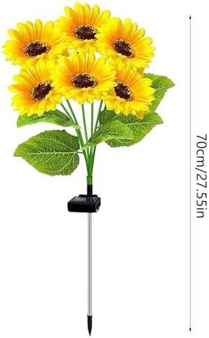 Sunflower Solar Lights — view 6