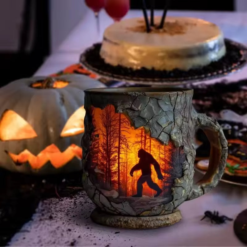 Halloween Bigfoot Coffee Mug — view 2