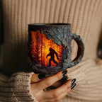 Halloween Bigfoot Coffee Mug — view 3