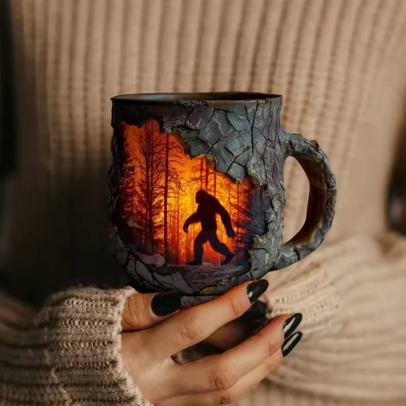 Halloween Bigfoot Coffee Mug — view 3