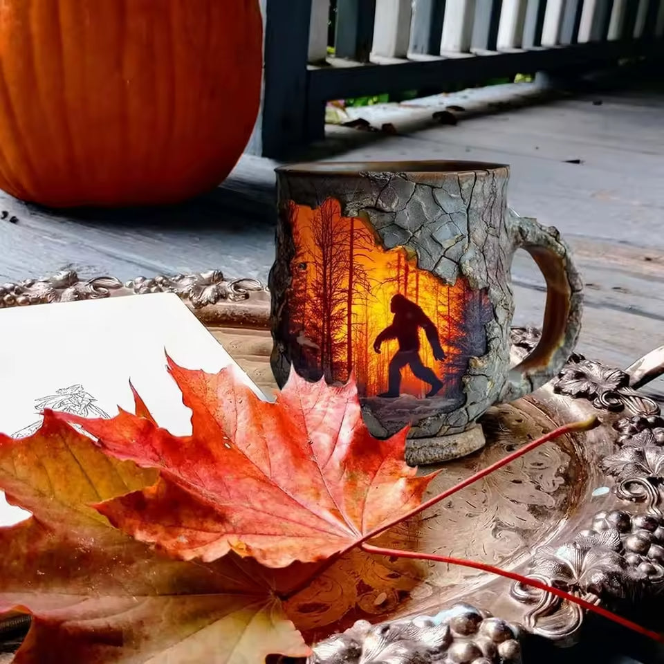 Halloween Bigfoot Coffee Mug — view 5