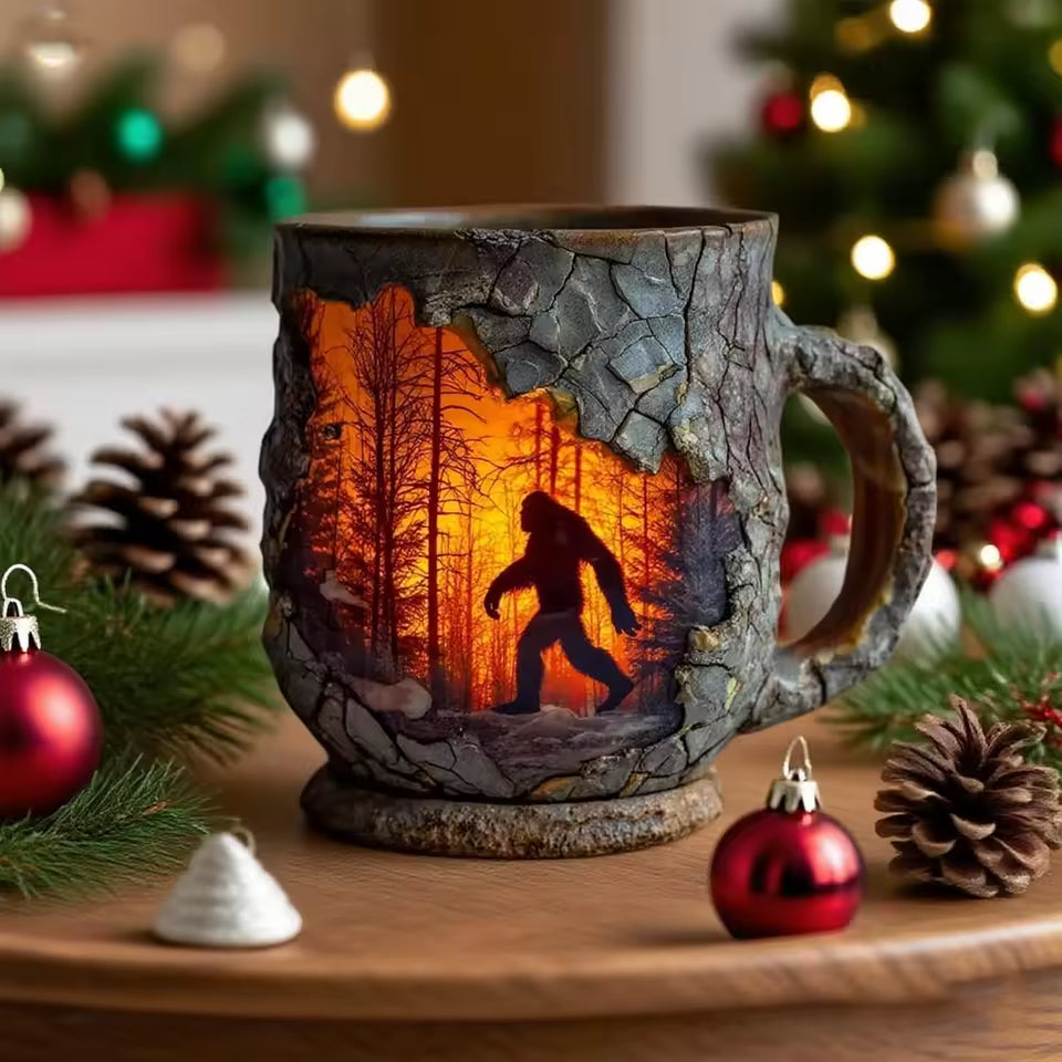 Halloween Bigfoot Coffee Mug — view 7