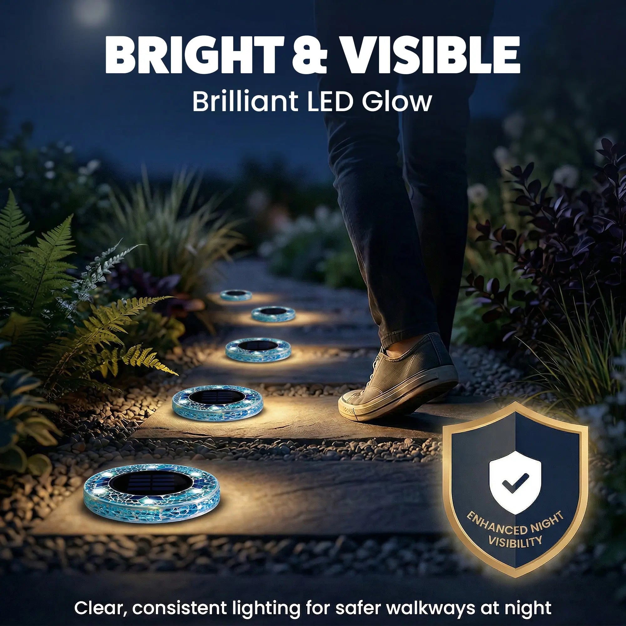 Solar Mosaic Disk Lights — view 4
