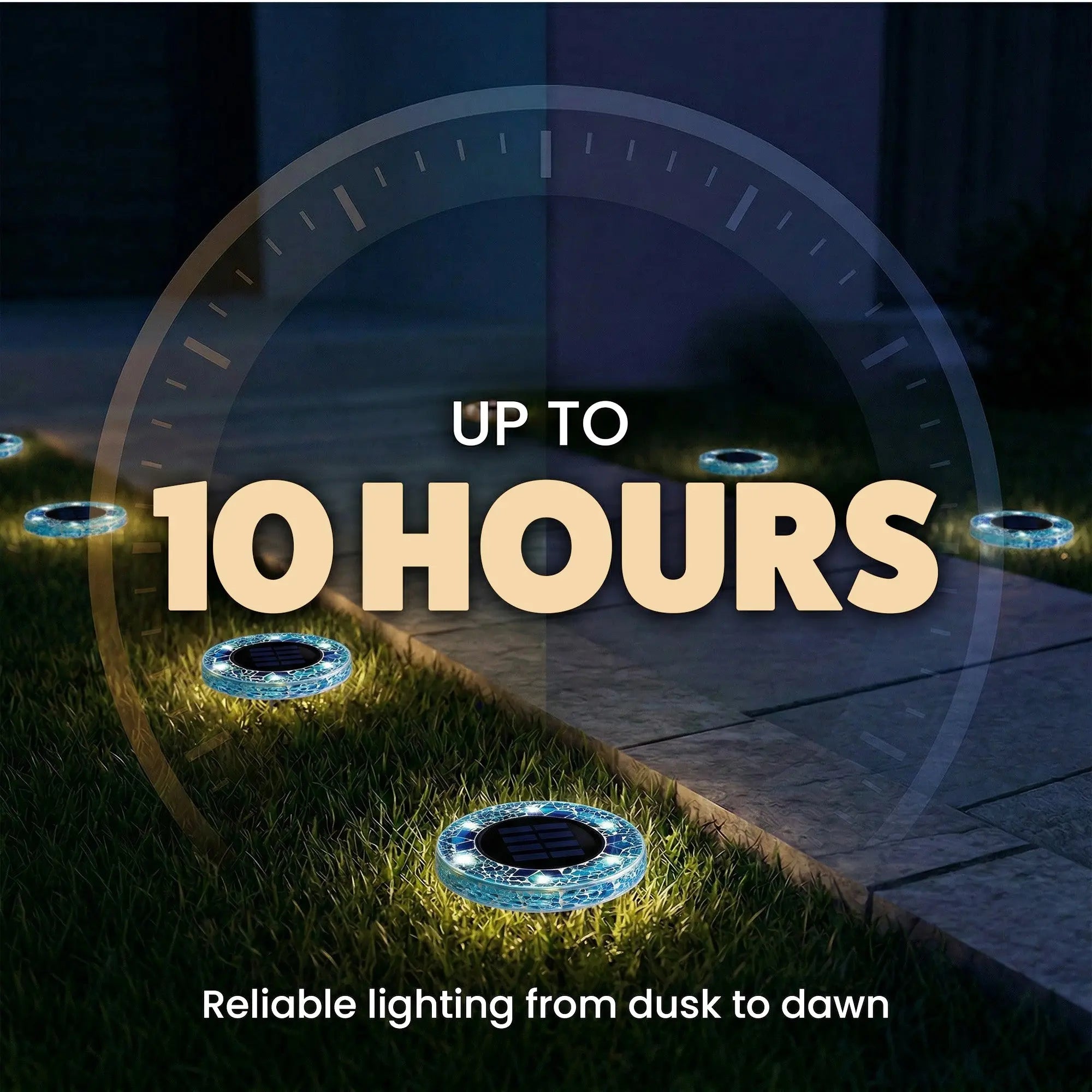 Solar Mosaic Disk Lights — view 6