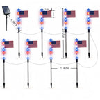 American Flag Solarlights — view 2