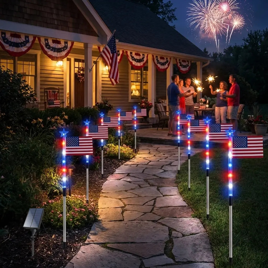 American Flag Solarlights — view 6