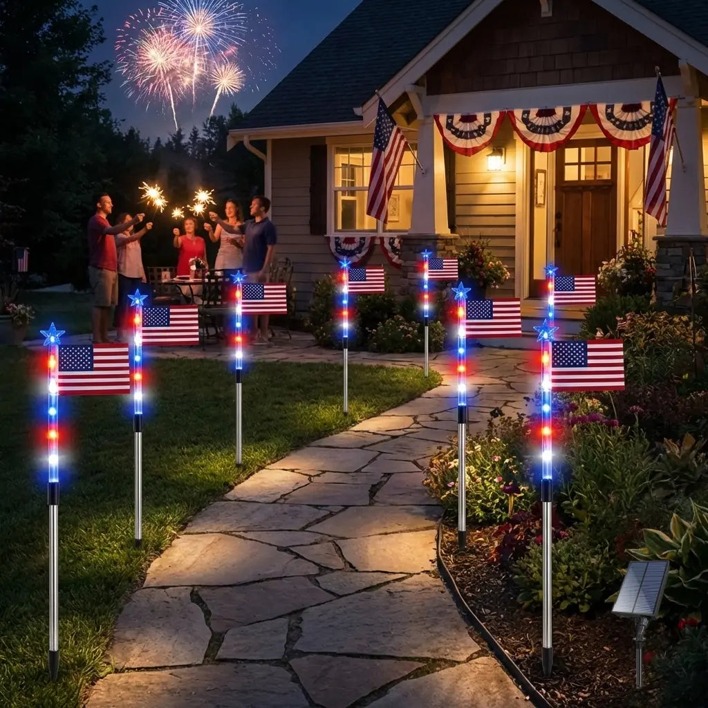 American Flag Solarlights — view 7