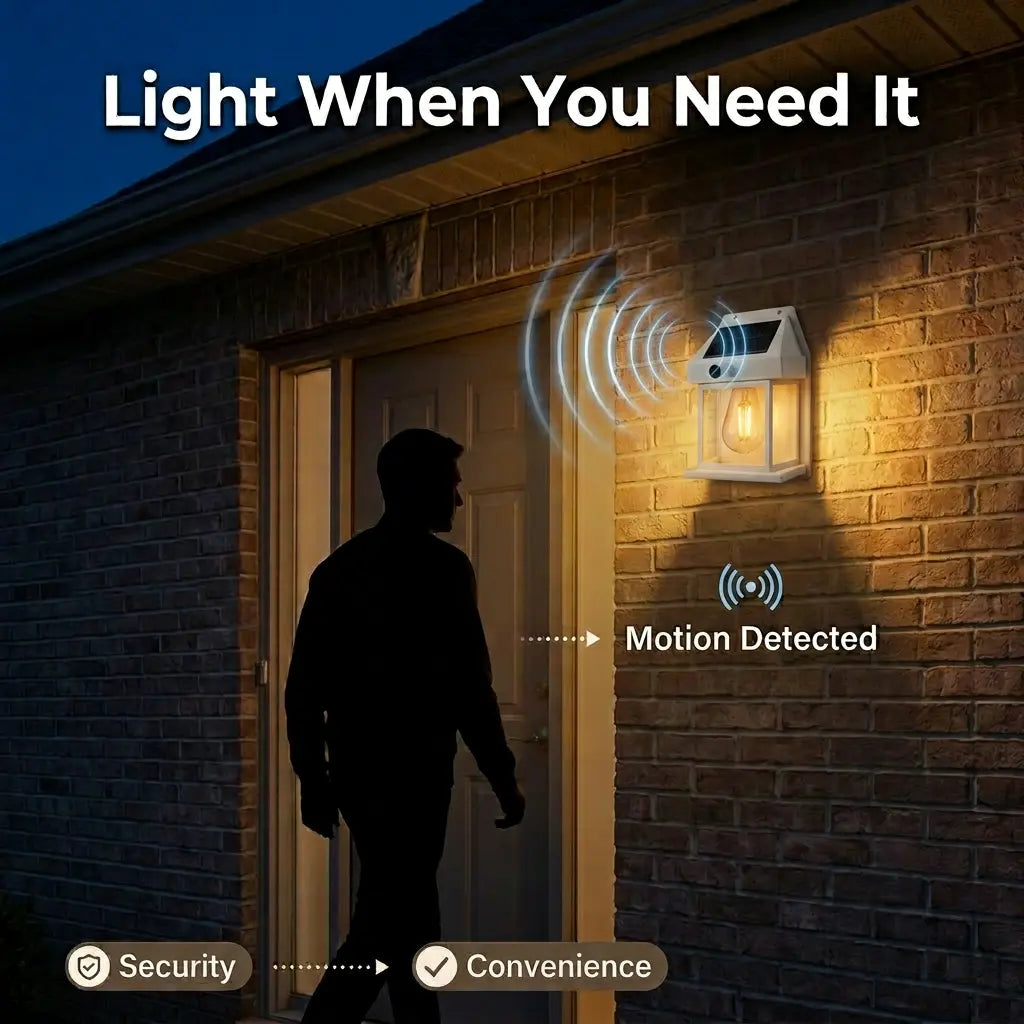 Solar Outdoor Wall Lights — view 8