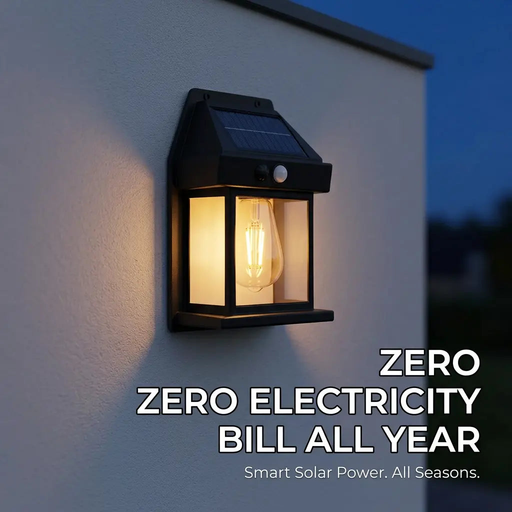 Solar Outdoor Wall Lights — view 9