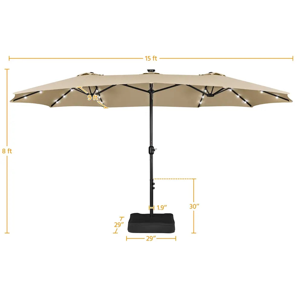 Solar Lights Umbrella — view 2
