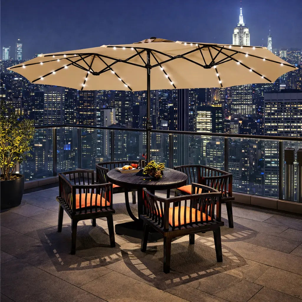 Solar Lights Umbrella — view 3