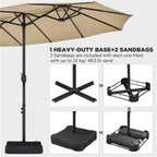 Solar Lights Umbrella — view 5