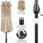 Solar Lights Umbrella — view 7