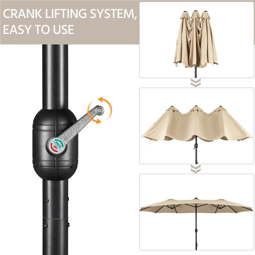 Solar Lights Umbrella — view 8