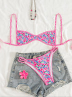 Floral Print Bikini Set — view 6