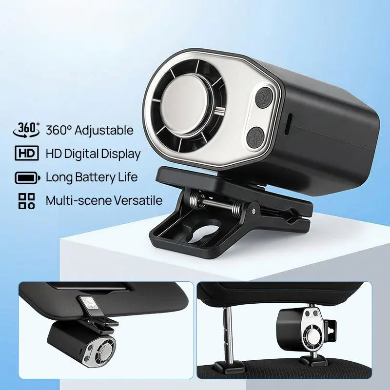 Car Clip-On Fan — view 3
