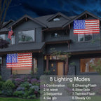 American Flag Net Lights — view 4