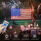 American Flag Net Lights — view 5