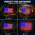 American Flag Net Lights — view 7