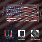 American Flag Net Lights — view 8