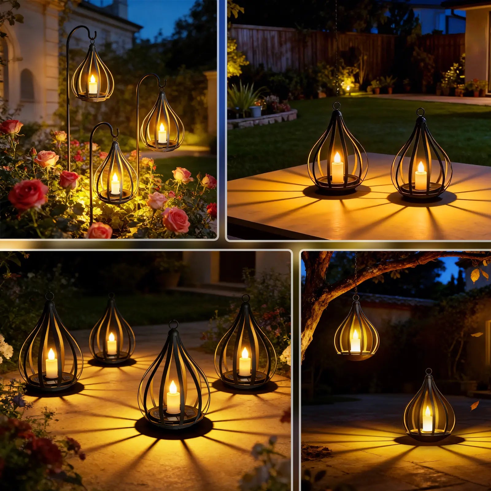 Solar Water Drop Lantern — view 3